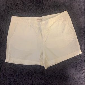 White Merona Seersucker shorts Sz. 10